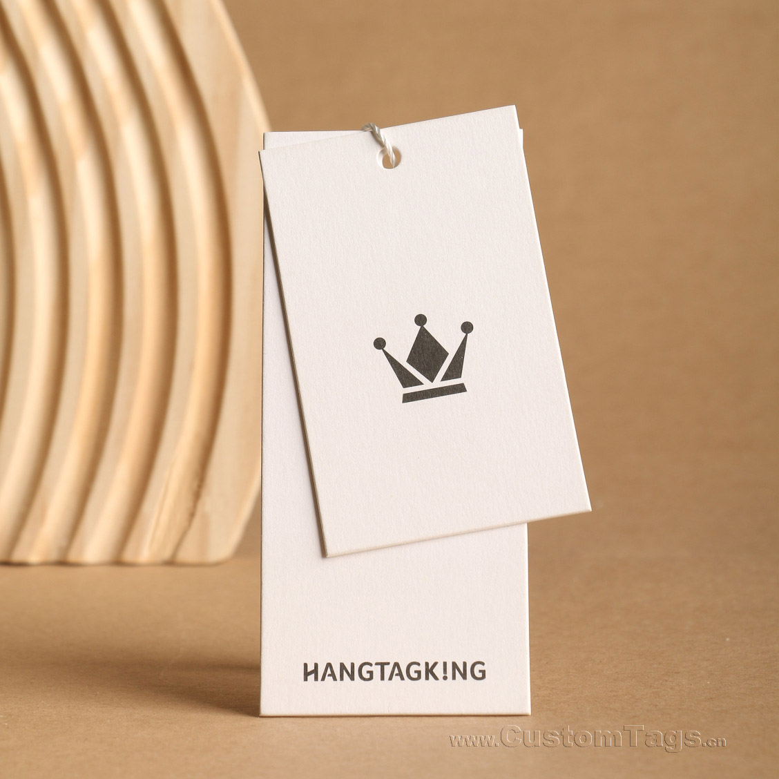 Custom printed clothing hang tags and swing tags for fashion brands