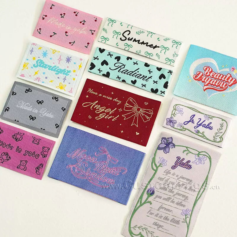 Custom printed clothing hang tags and swing tags for fashion brands
