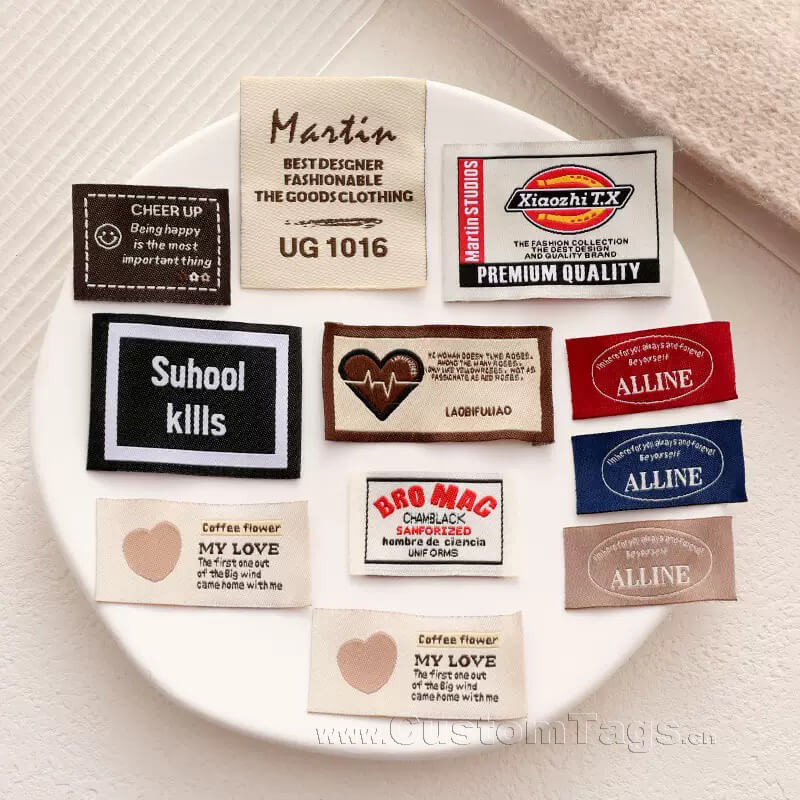 custom woven lables & patches