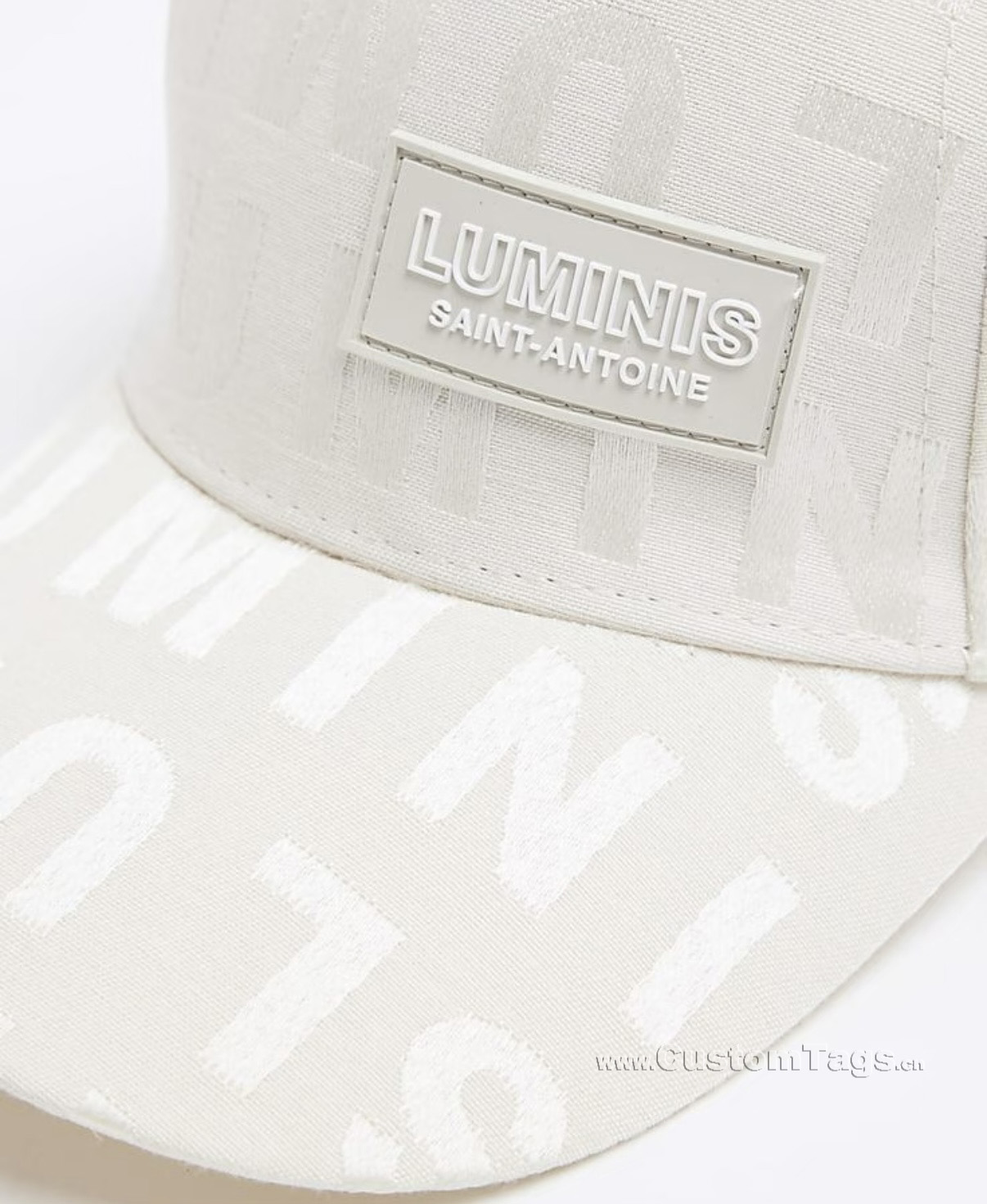 custom silicone labels and tags for hats