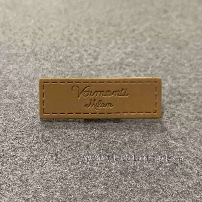 genuine leather labels