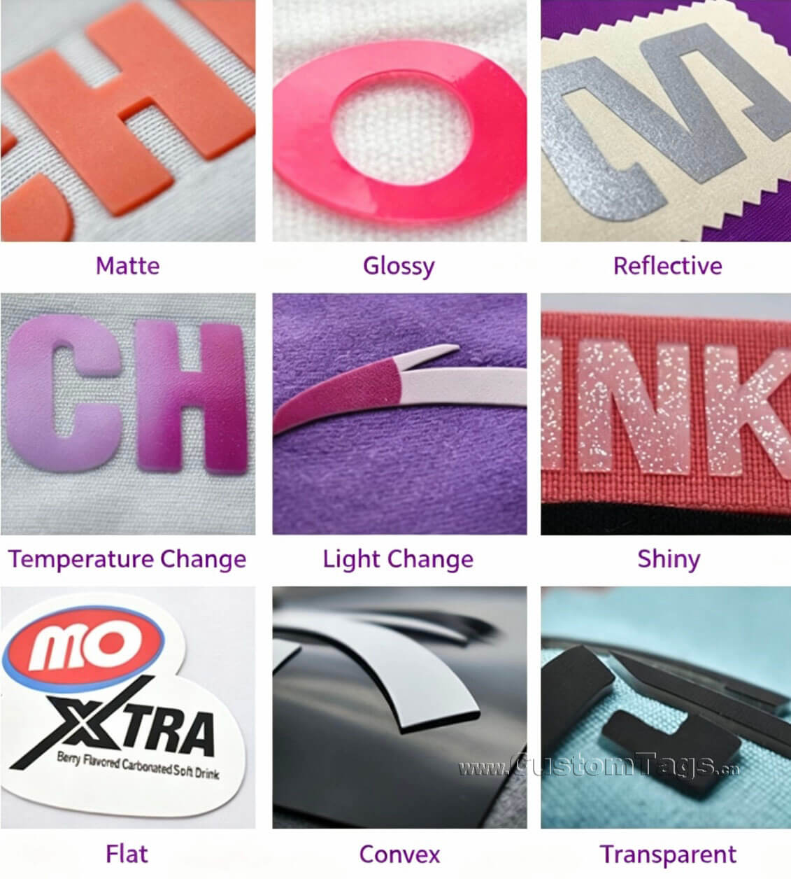 heat transfer labels