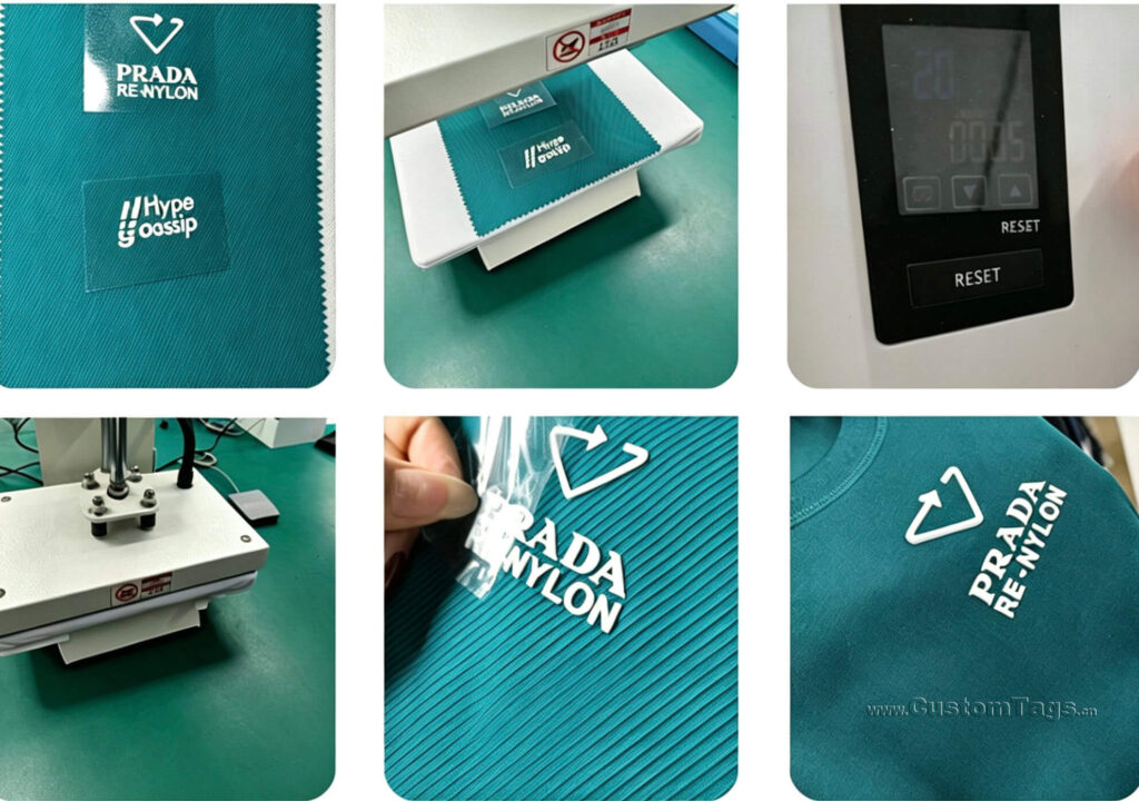 heat transfer labels