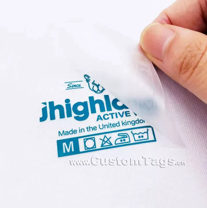 heat transfer labels