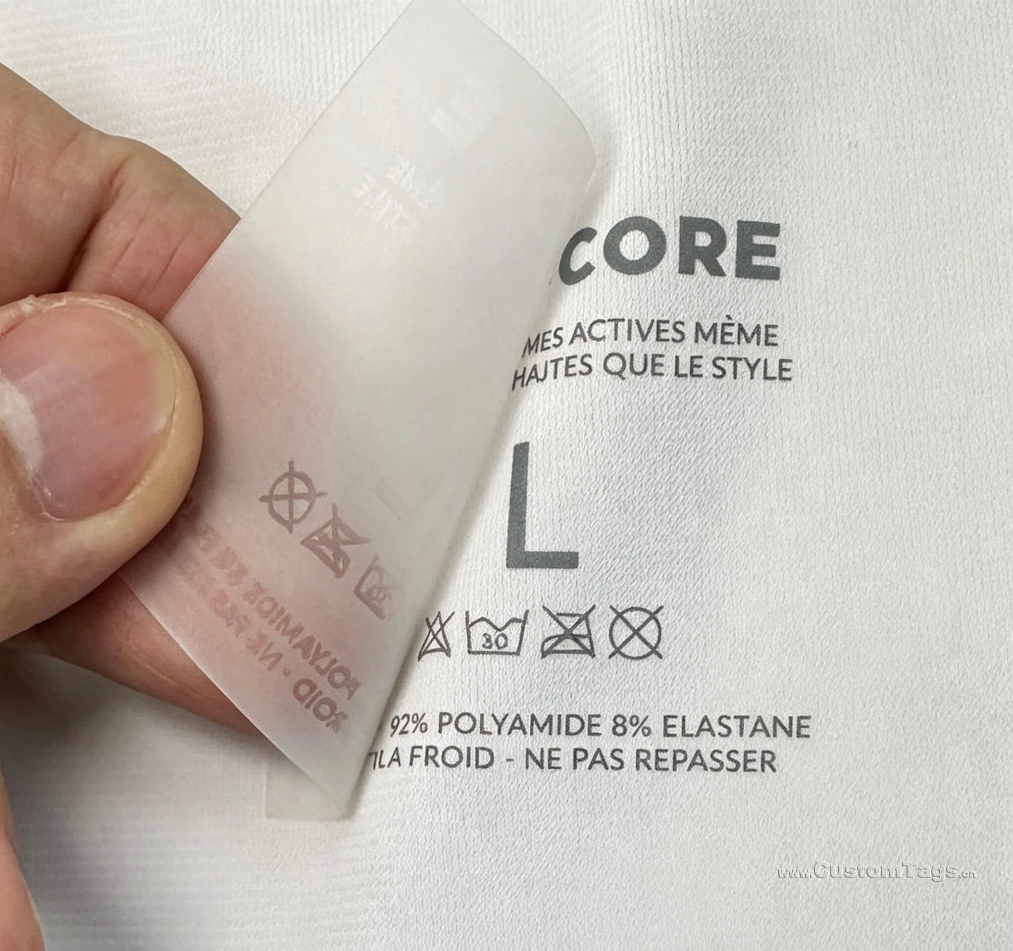 heat transfer labels