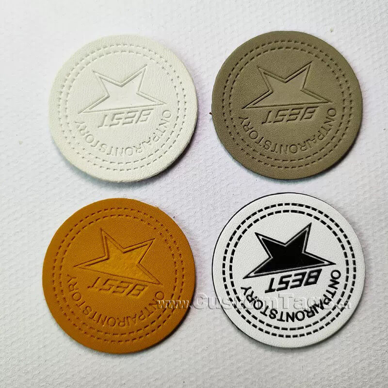 leather labels
