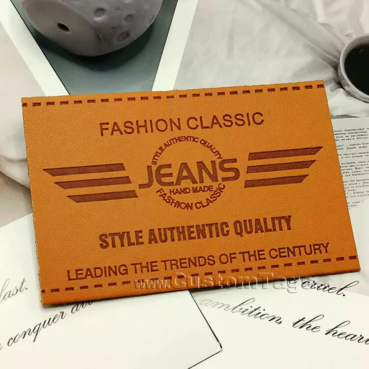 leather labels