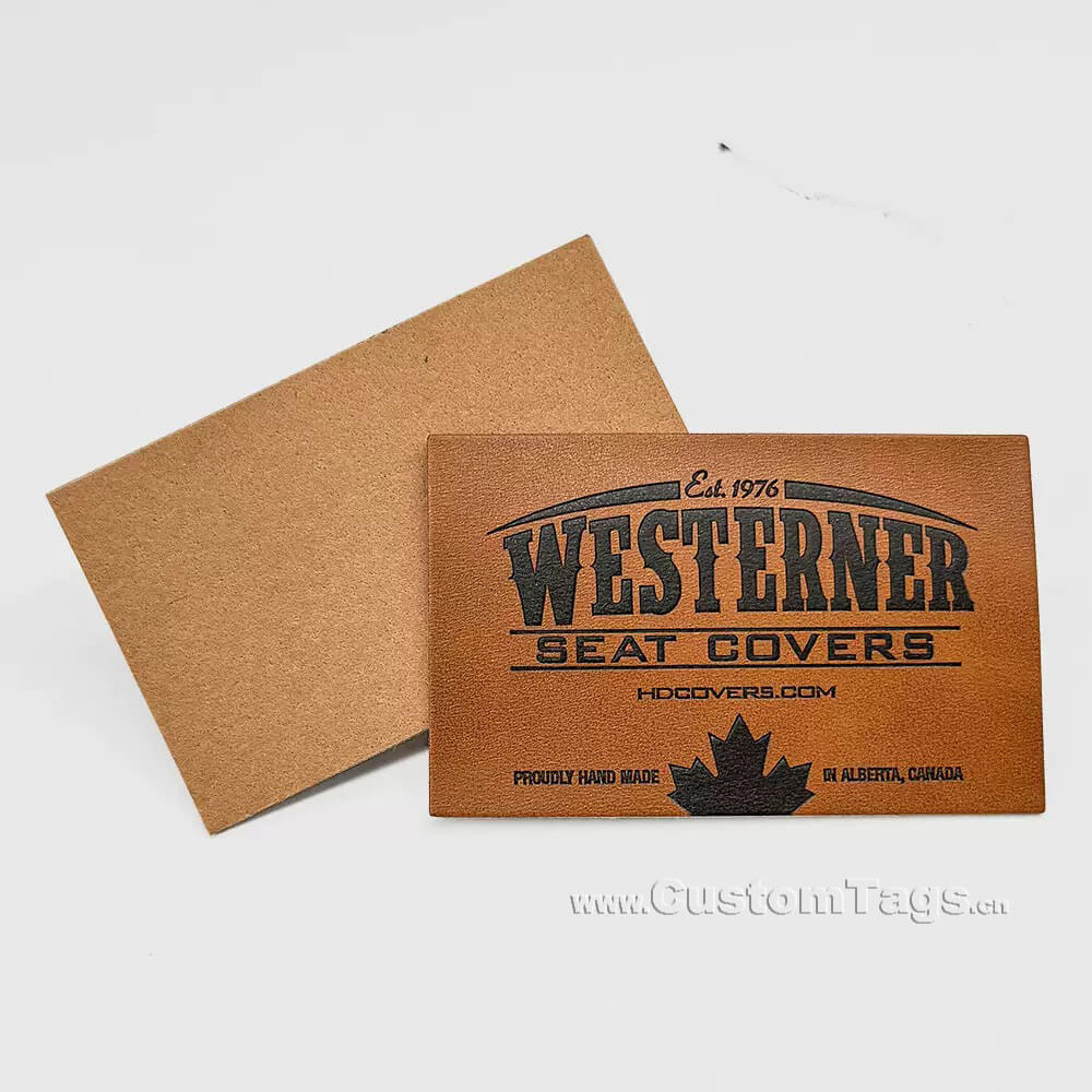 leather labels