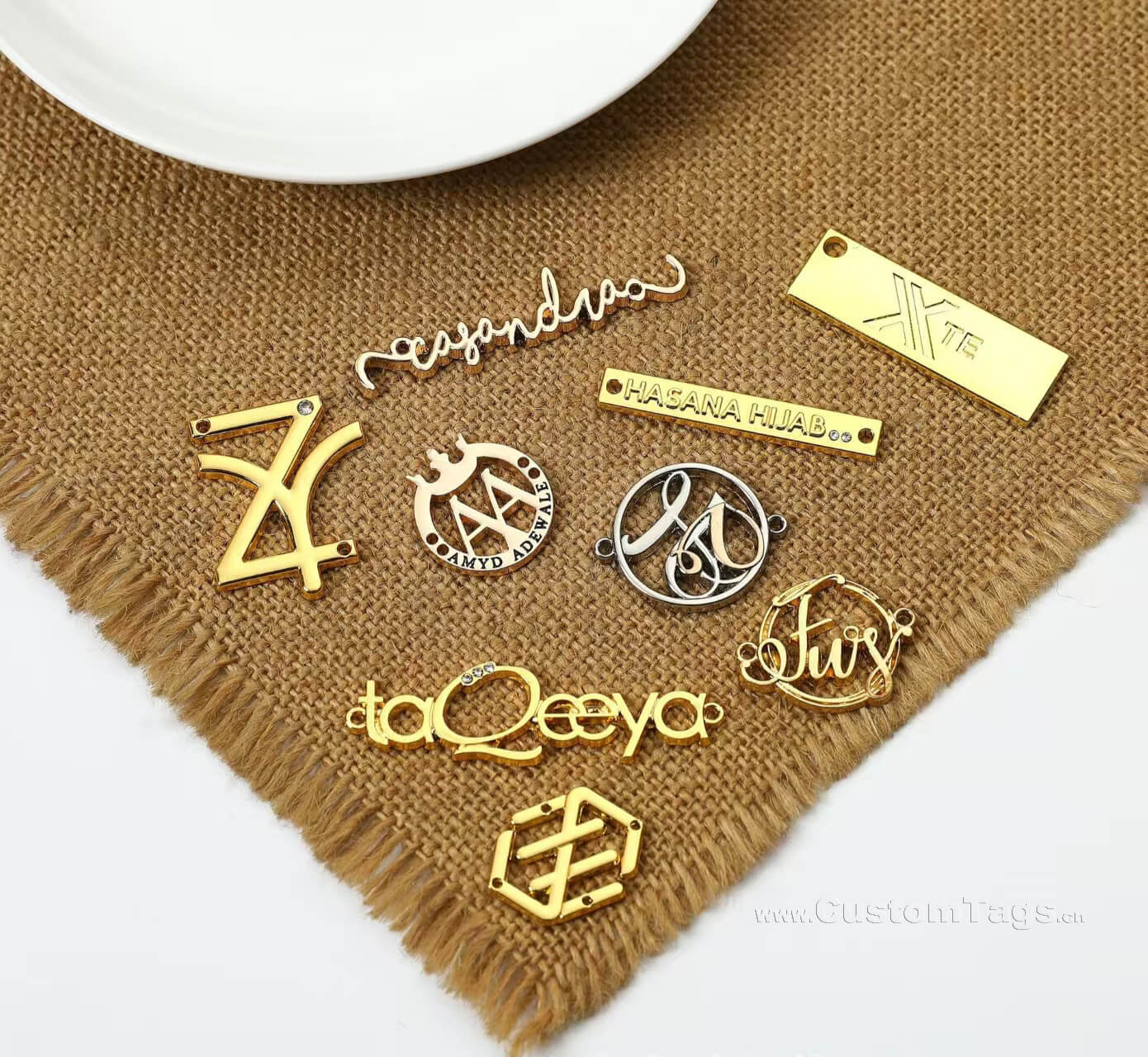 metal labels