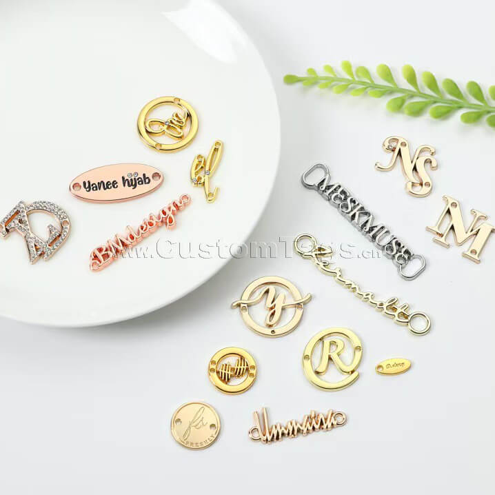 metal labels