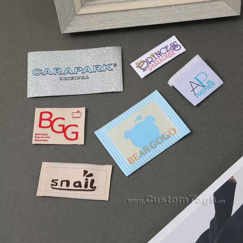 printed fabric labels