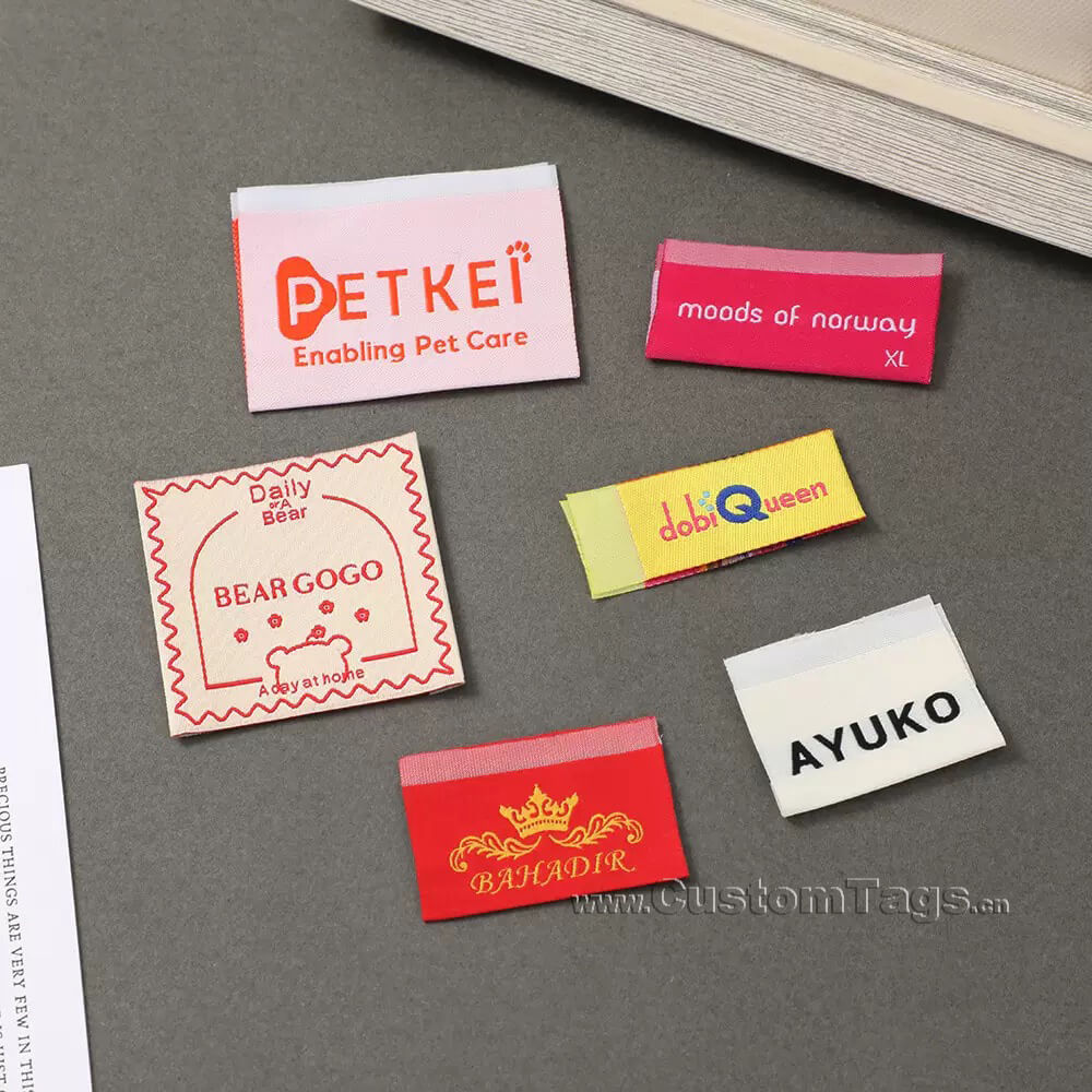 printed fabric labels