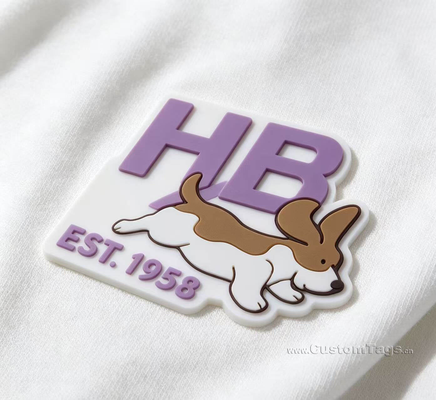 custom printing silicone on various substrates for clothing