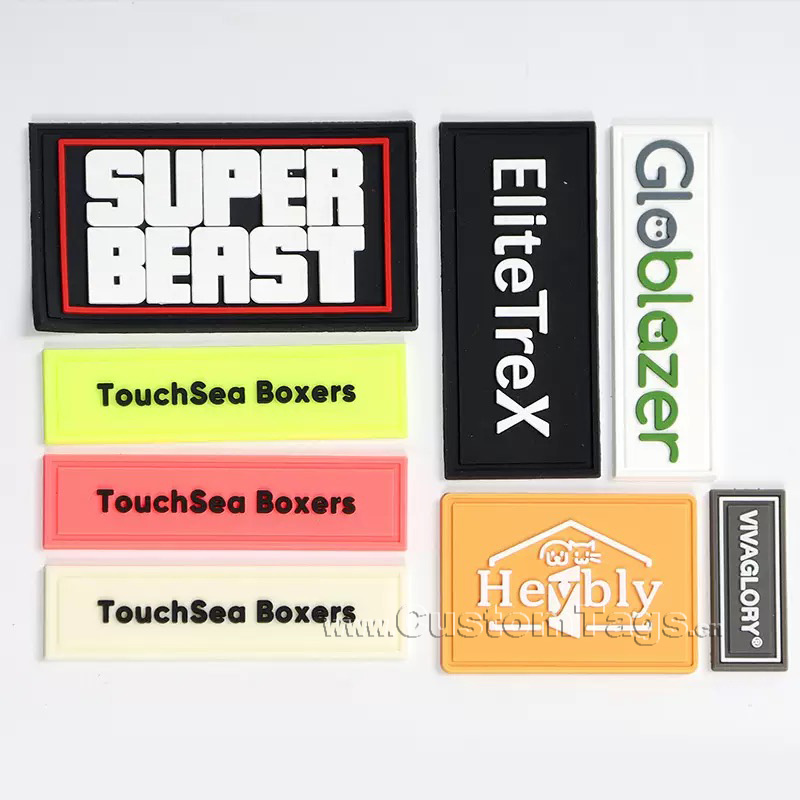 sewing silicone labels