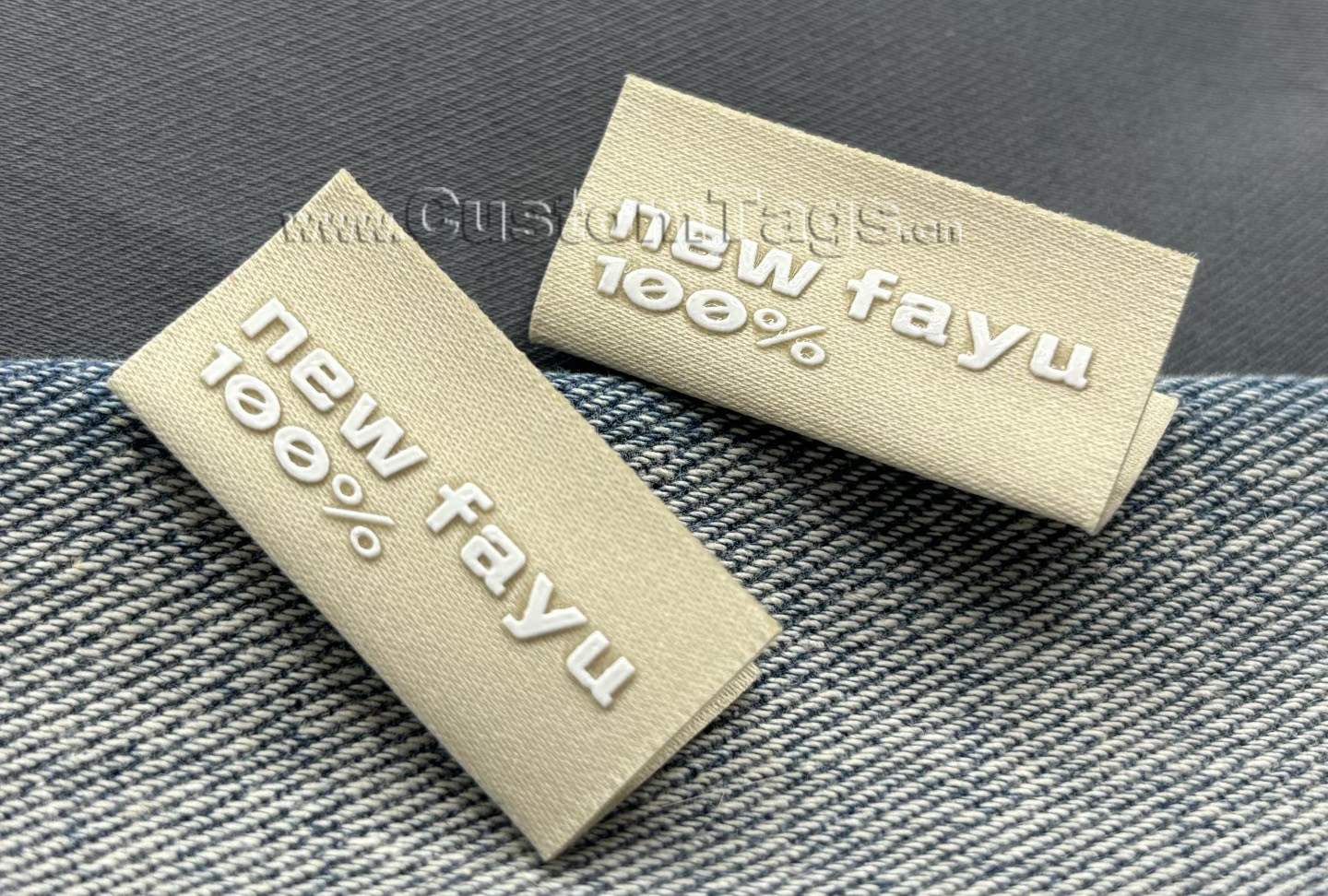 woven silicone labels