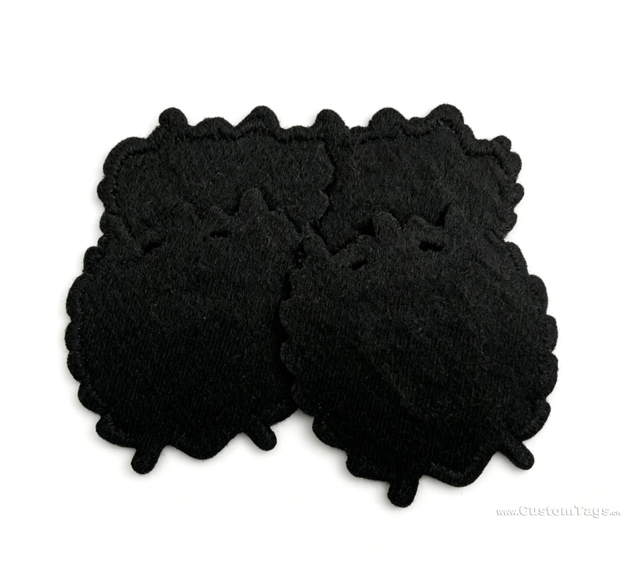 custoim base fabric embroidered patches