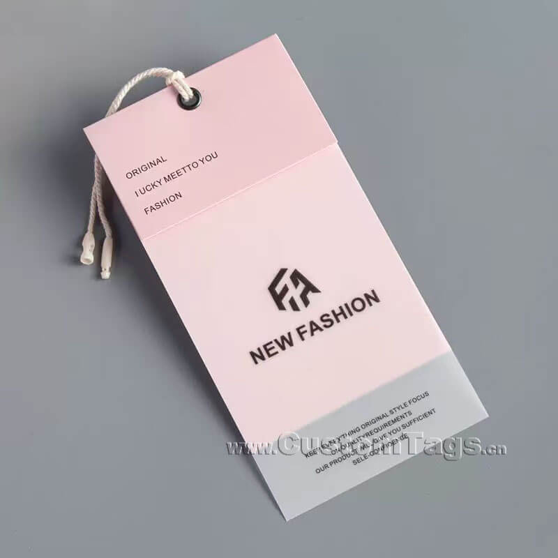 custom corn hang tags for clothing