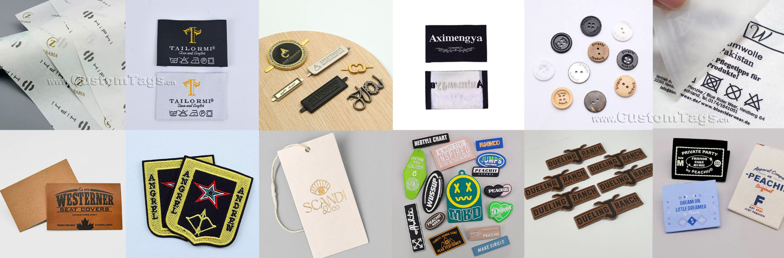 Custom Clothing Labels, Patches, Trims & Packaging