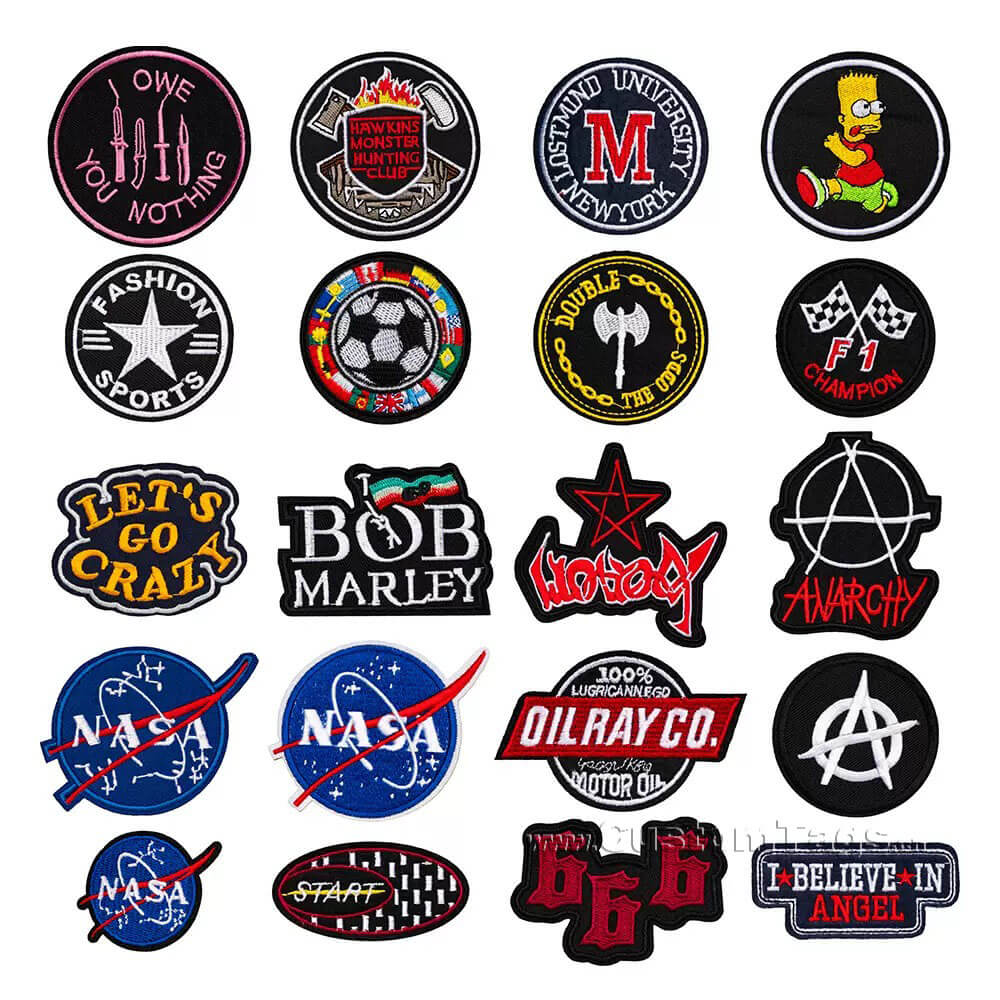 embroidered patches