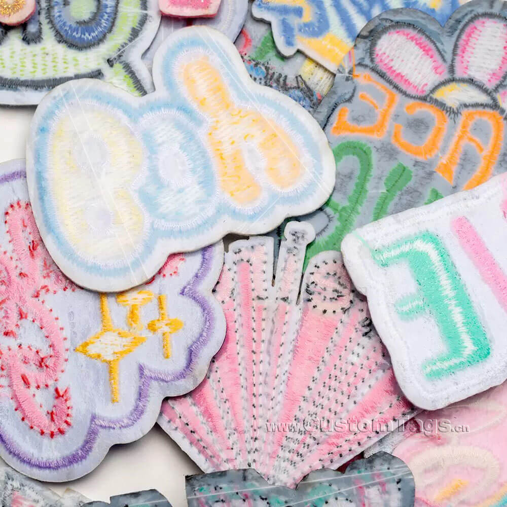 custoim hot melt adhesive embroidered patches