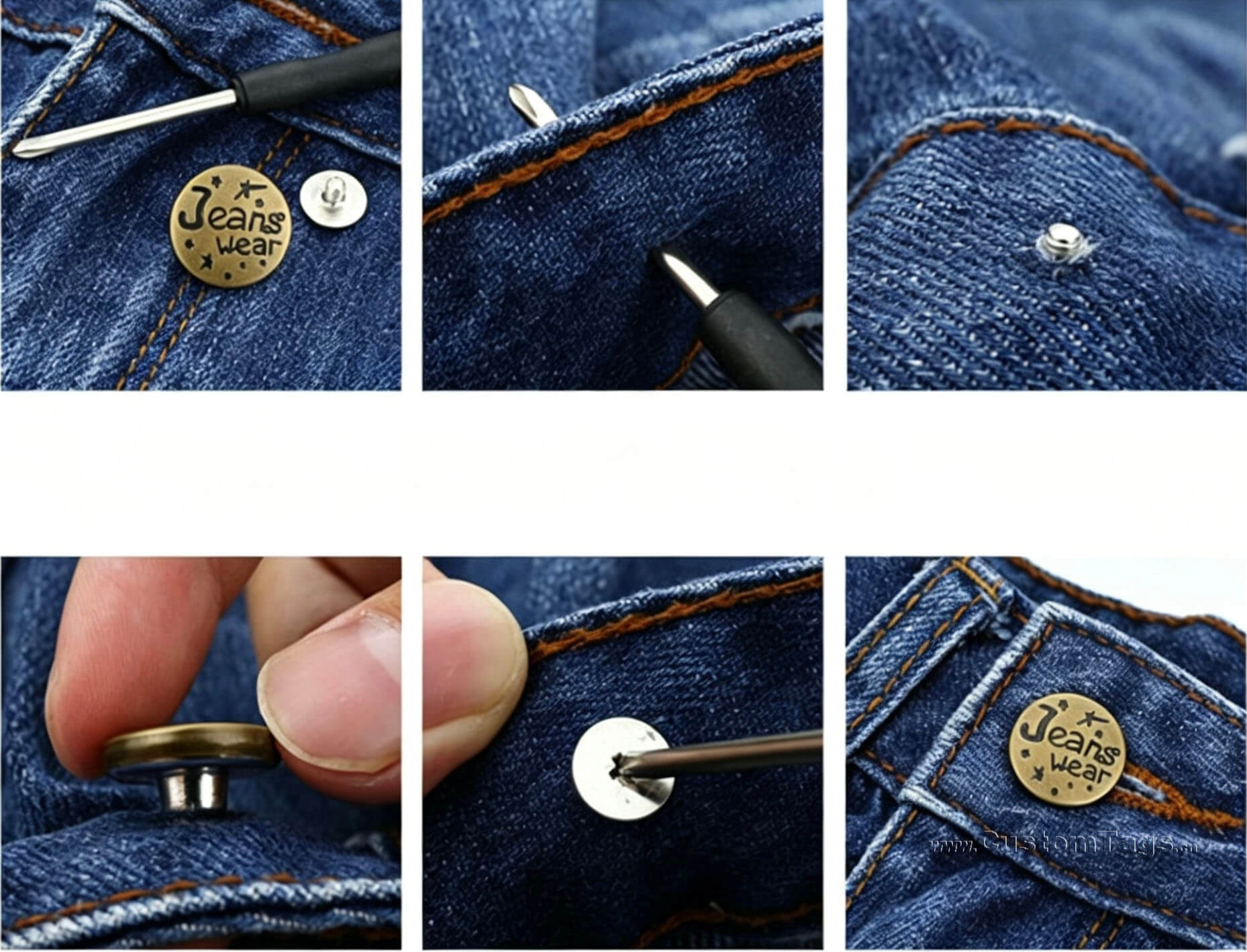 install buttons