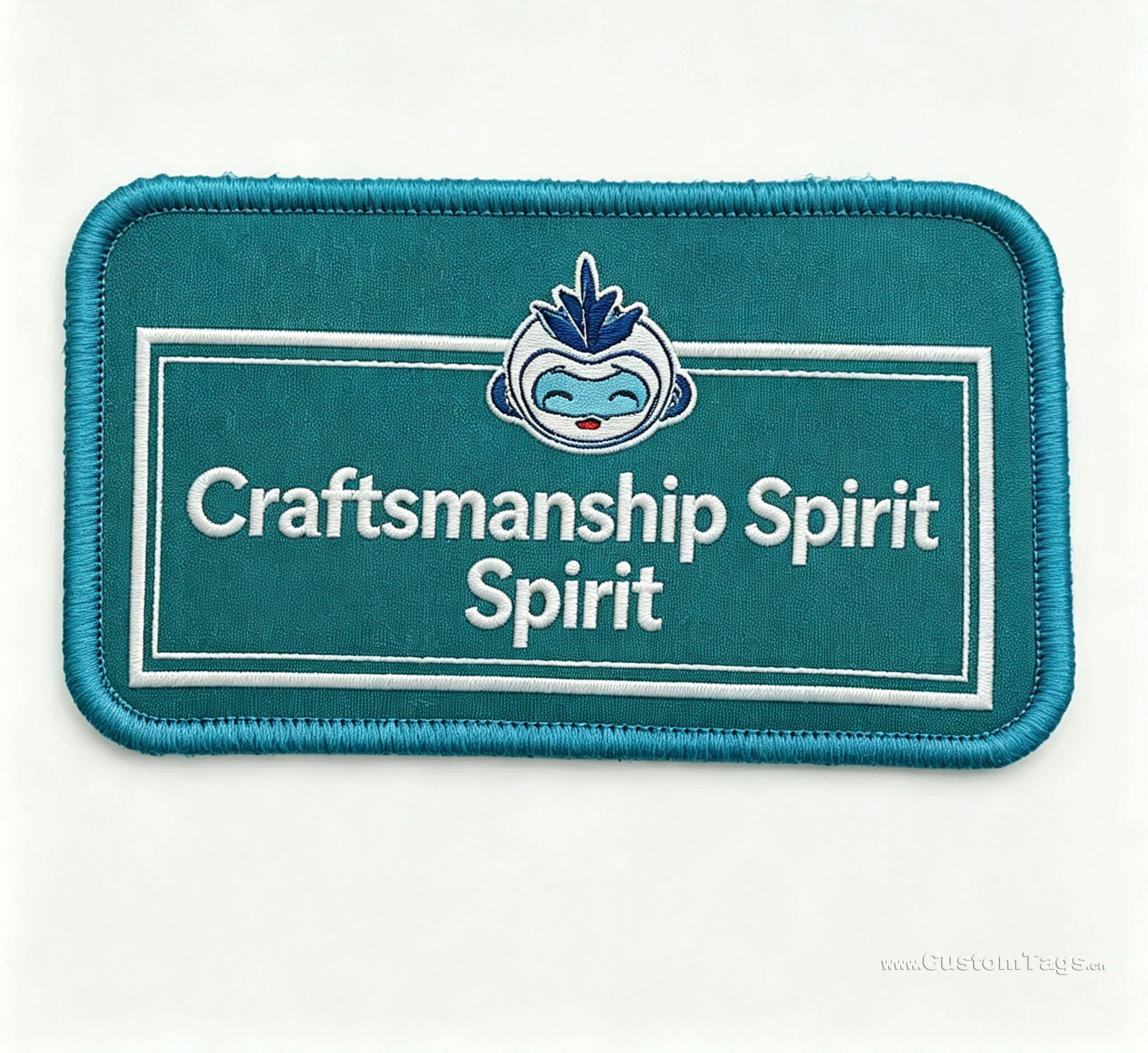 overlock woven patches