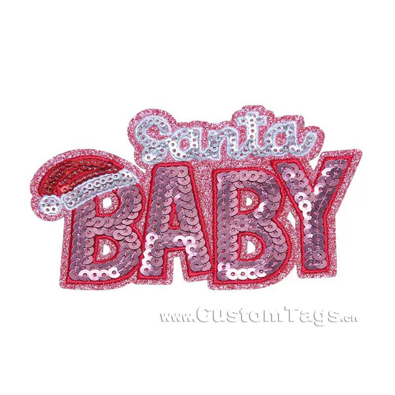 custom sequin embroidery patches