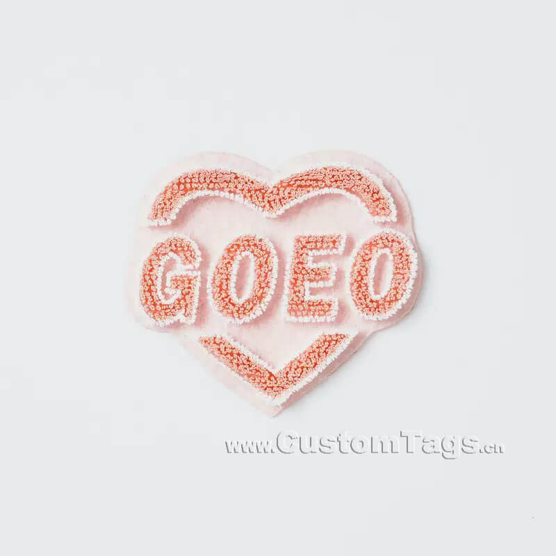 custom toothbrush embroidery patches