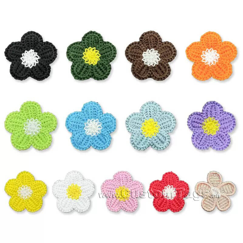 custoim water soluble embroidery patches