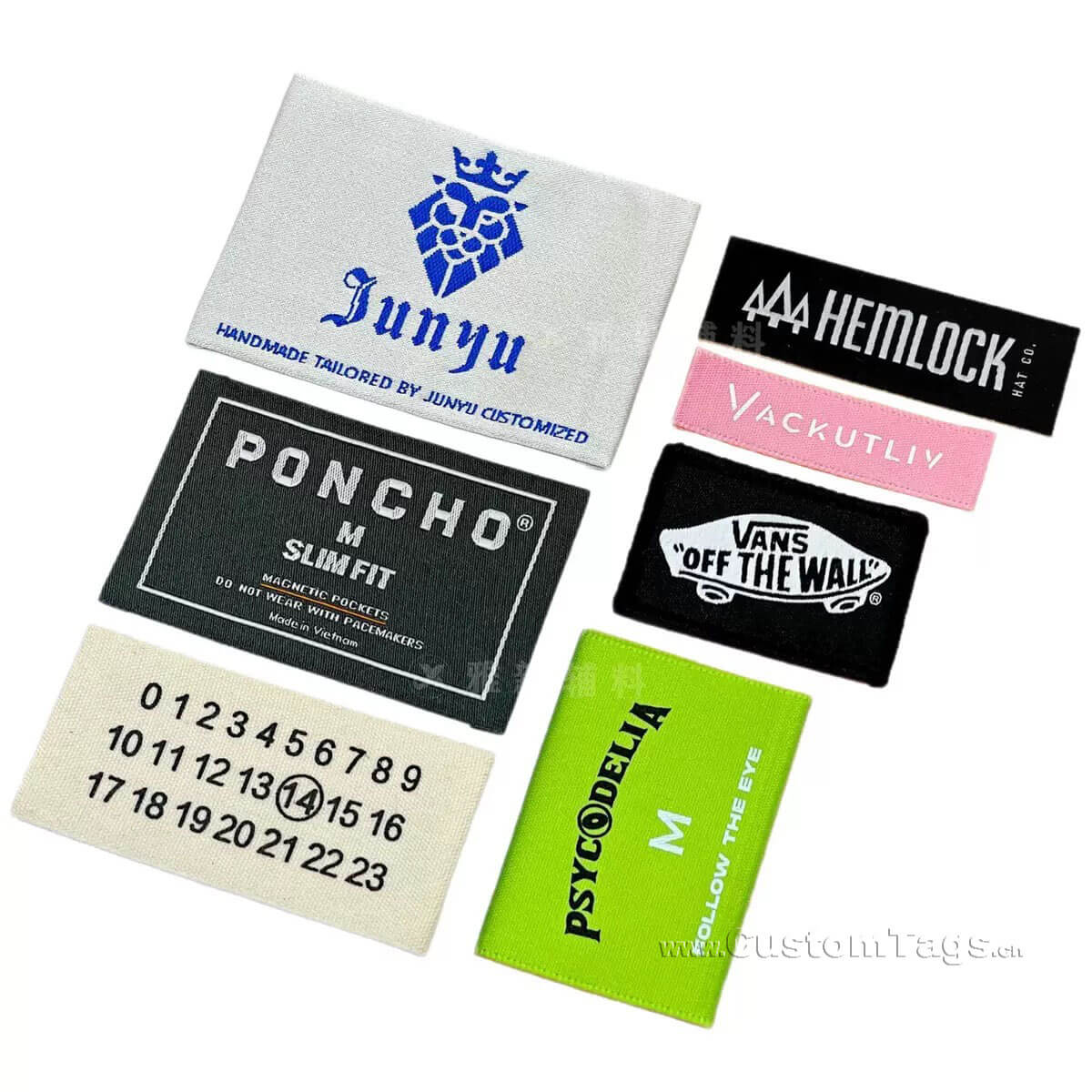 woven labels