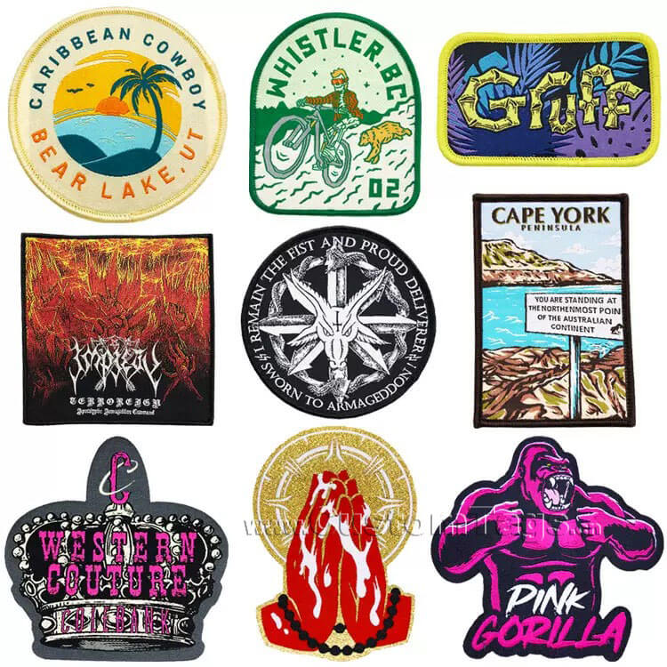 woven patches