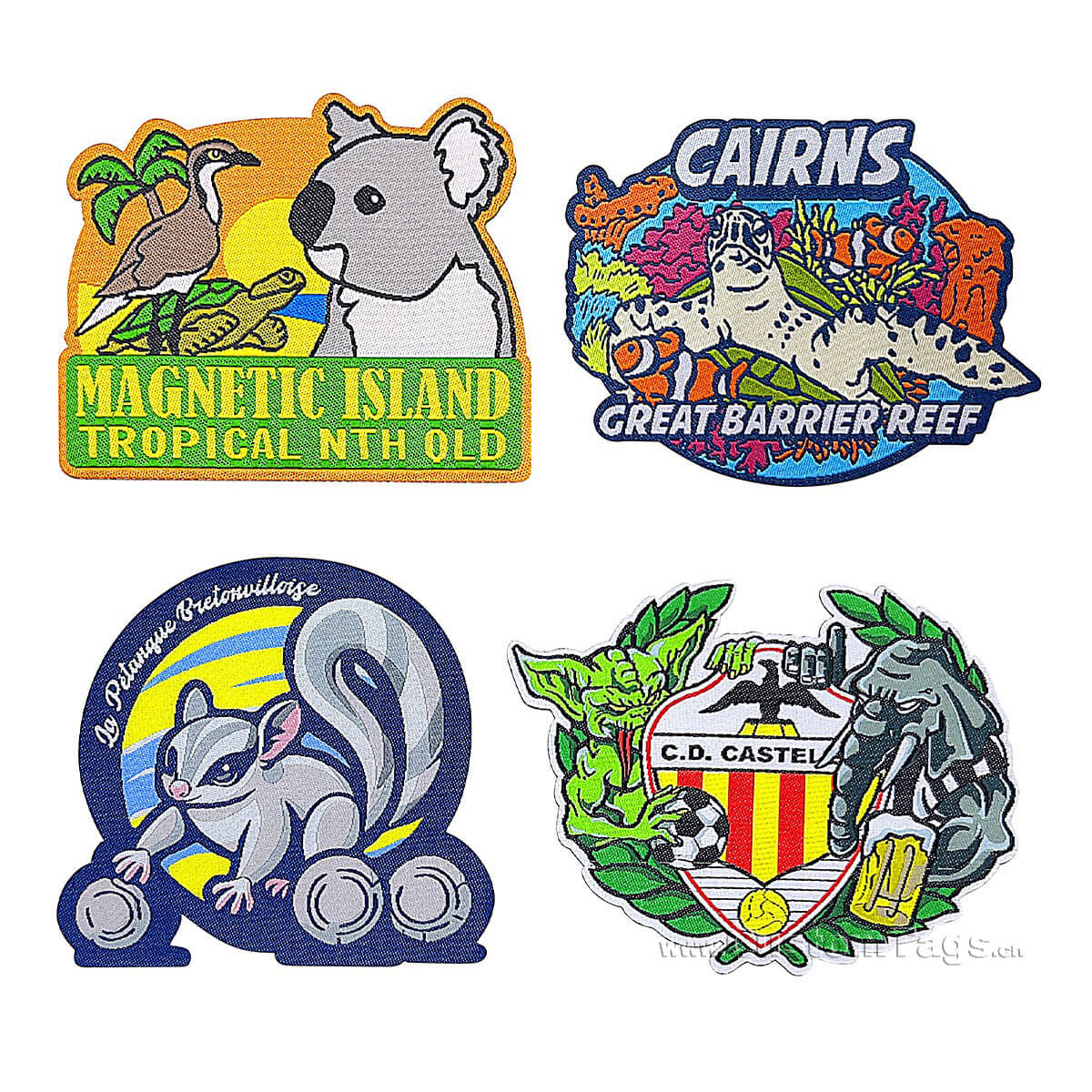woven patches