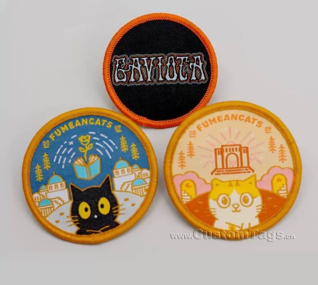 woven patches