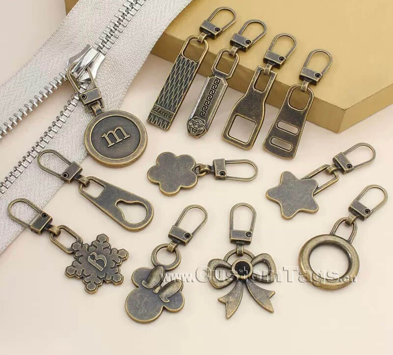 zipper pulls