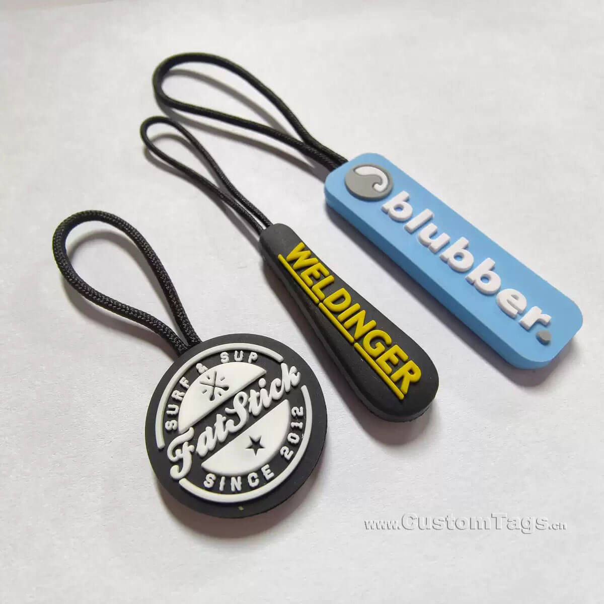 zipper pulls