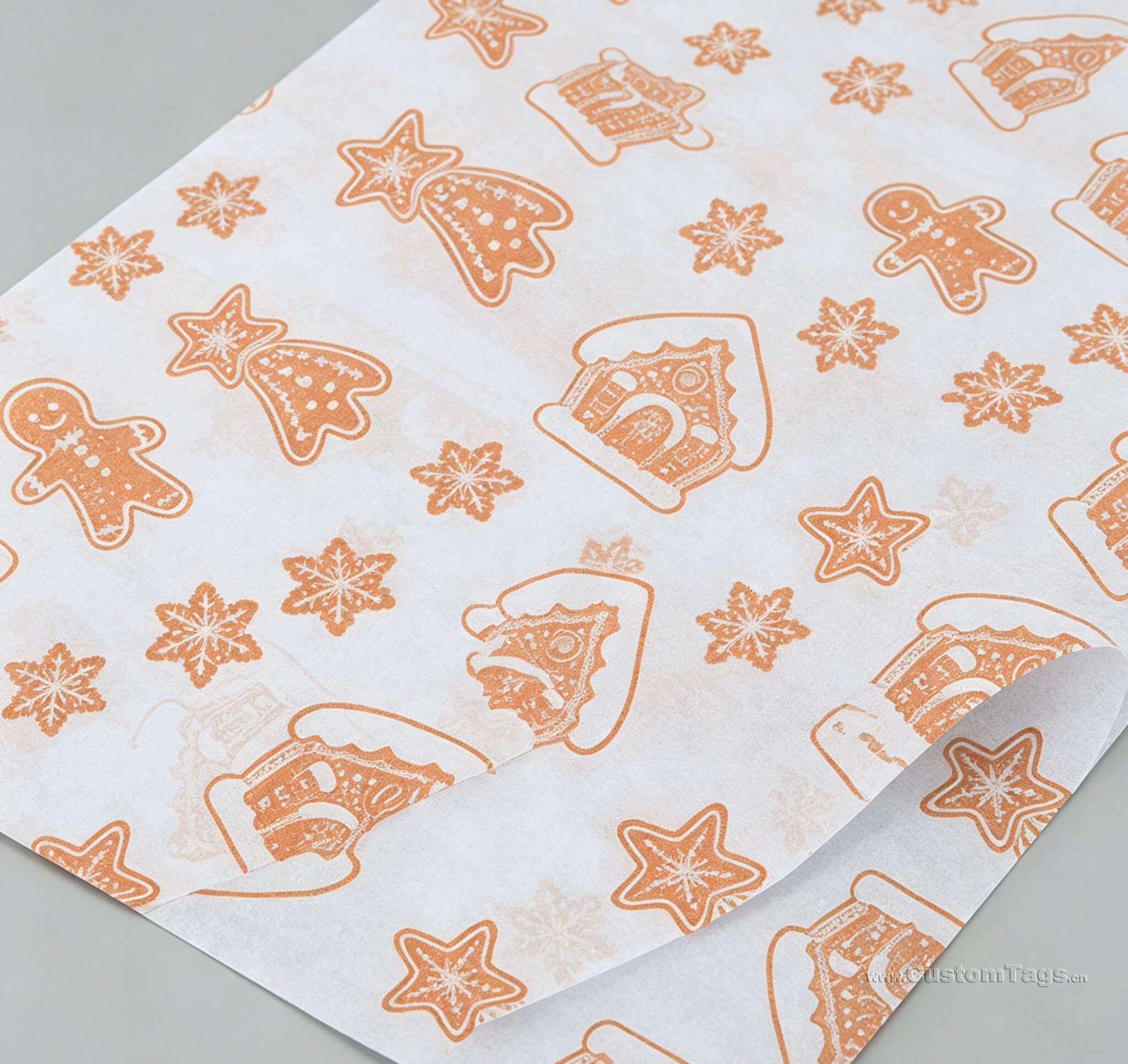 custom all over printing clothing wrapping paper