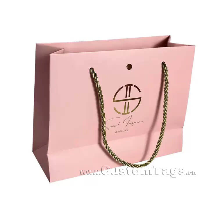 custom coated cardstock paper bags