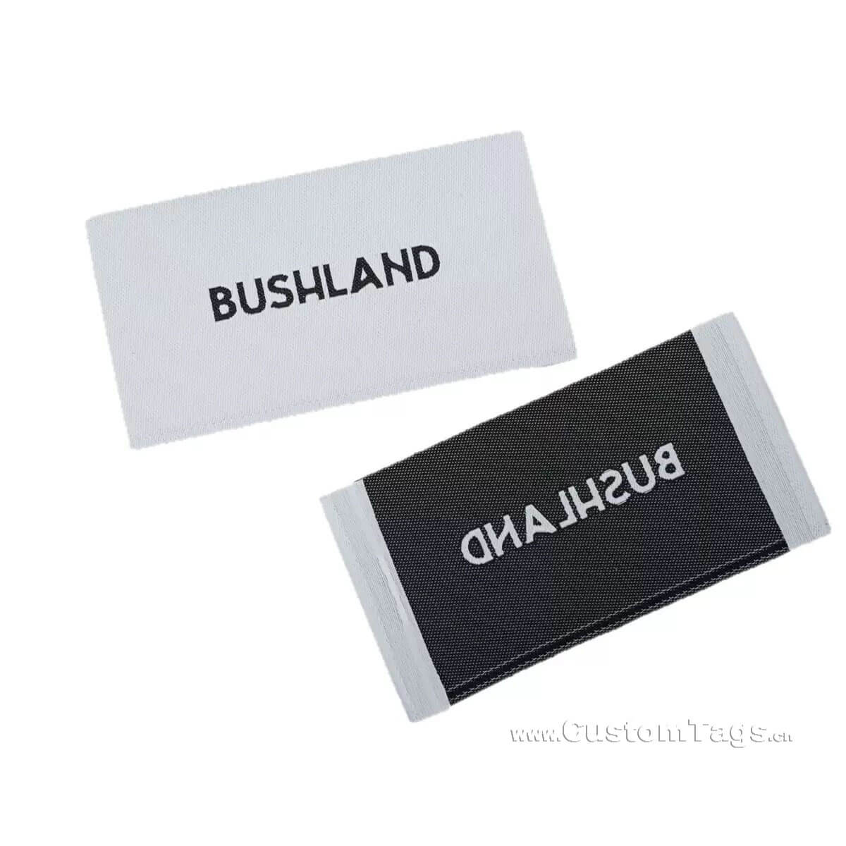 iron on woven labels