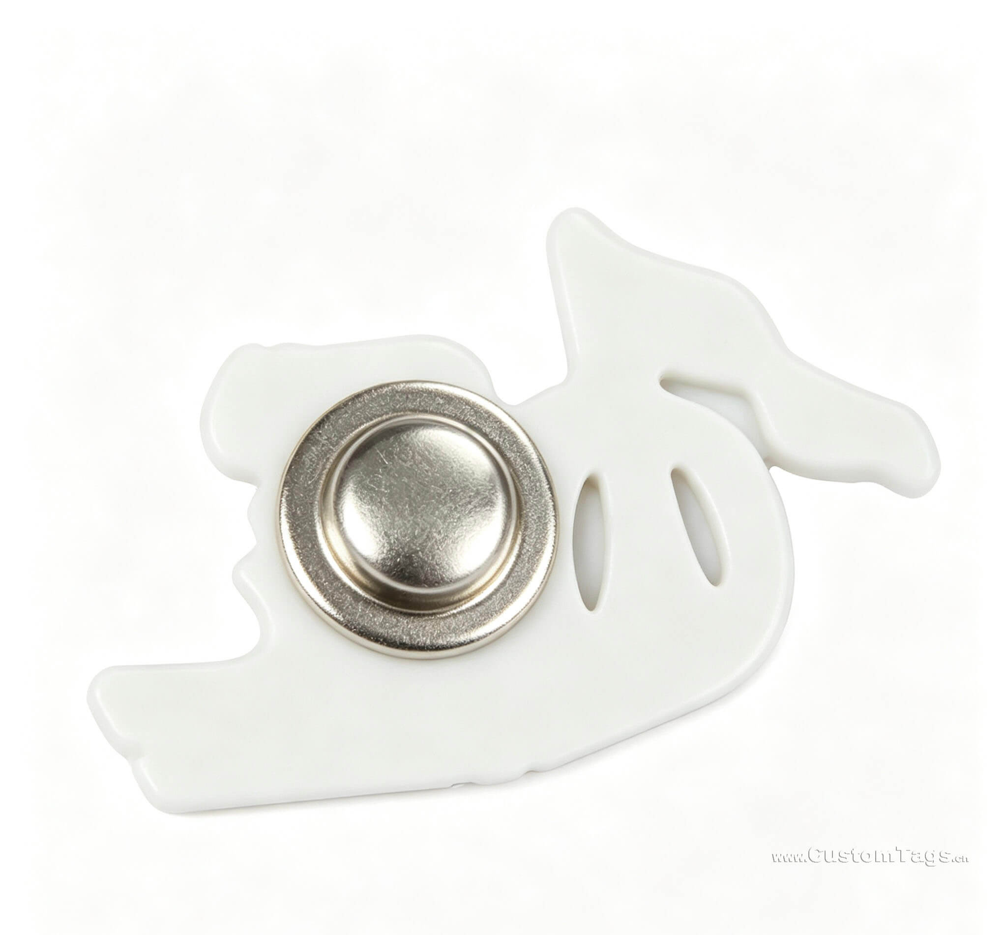 custom metal clothing tags and tags with magnetic buckle