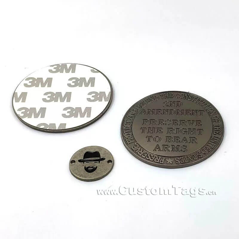 metal adhesive labels