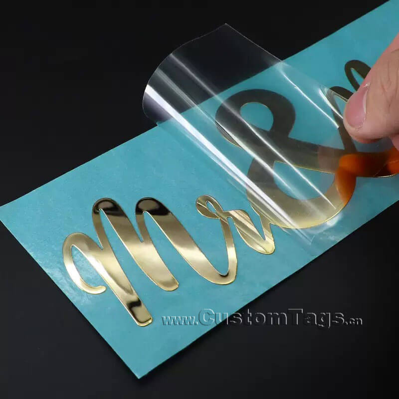 metal adhesive labels