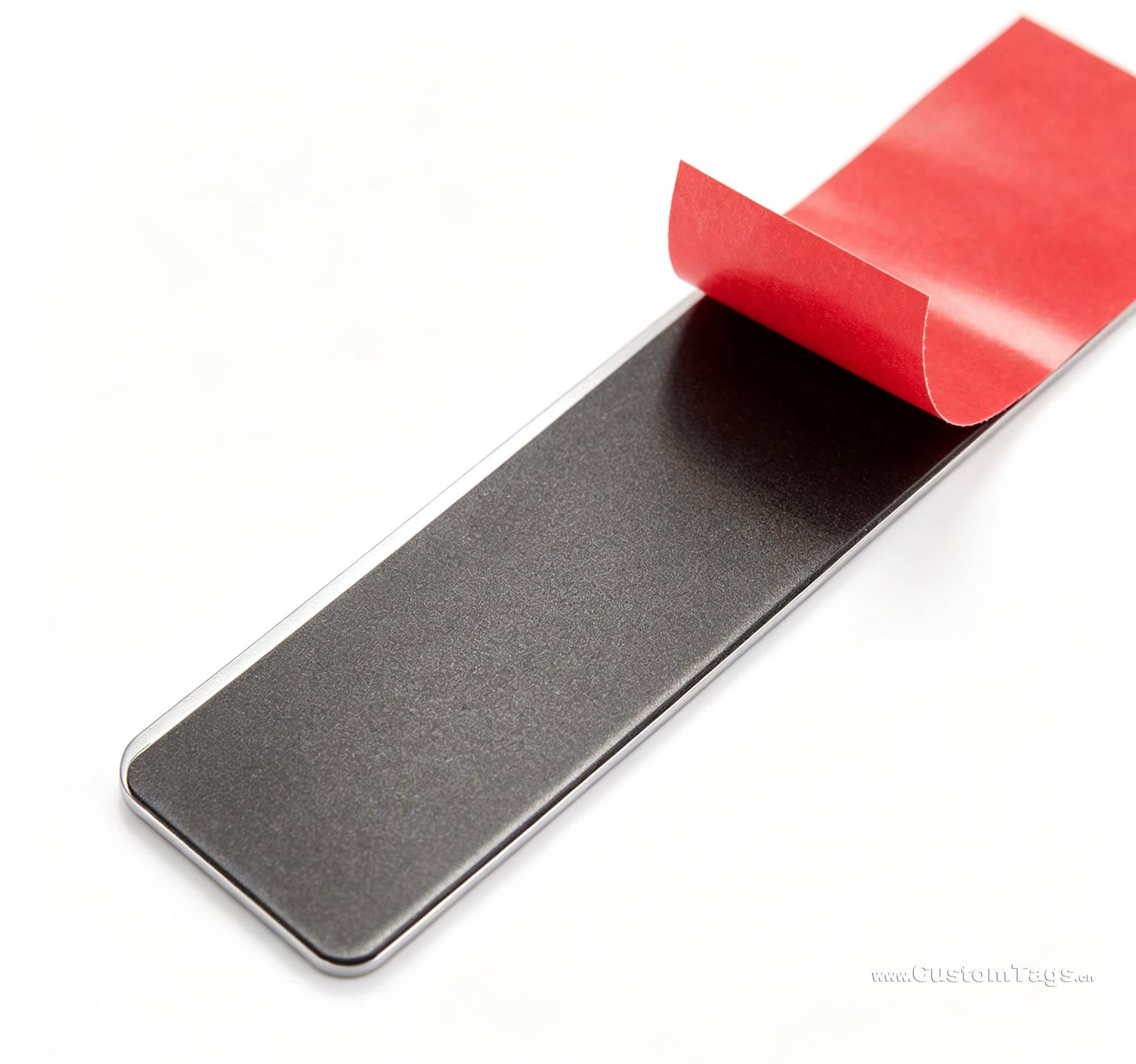 custom metal adhesive tags & labels