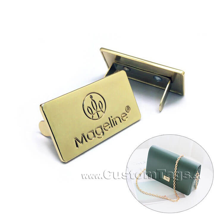 metal bag tags
