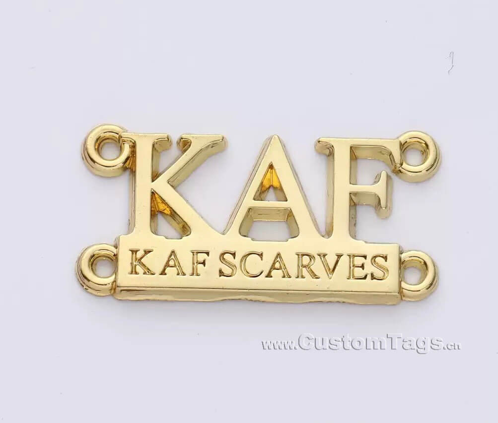 metal clothing tags