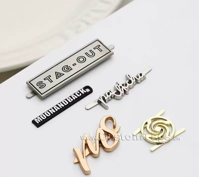 metal clothing tags