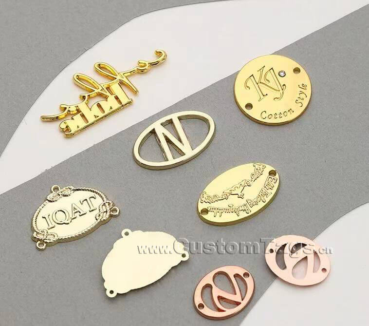 custom metal labels & tags for furniture