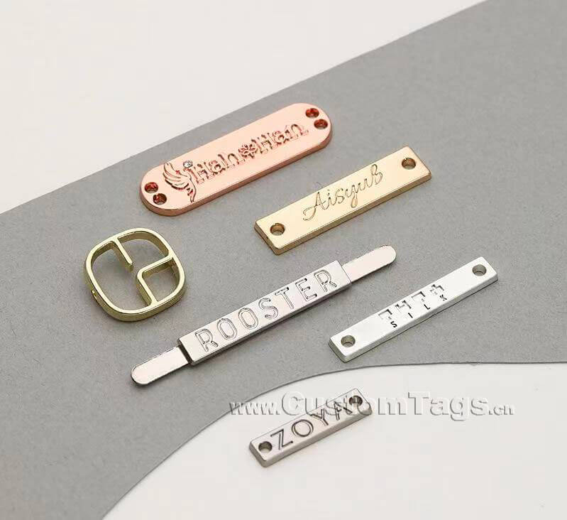 custom metal labels & tags for furniture