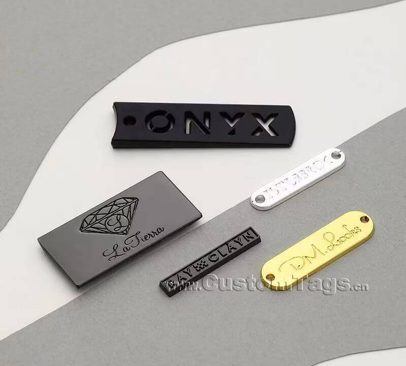 custom metal labels & tags for furniture