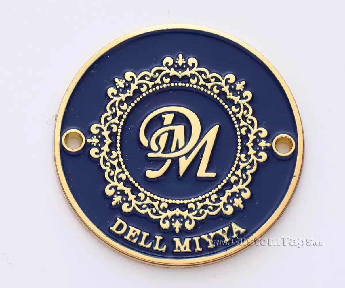 metal furniture tags