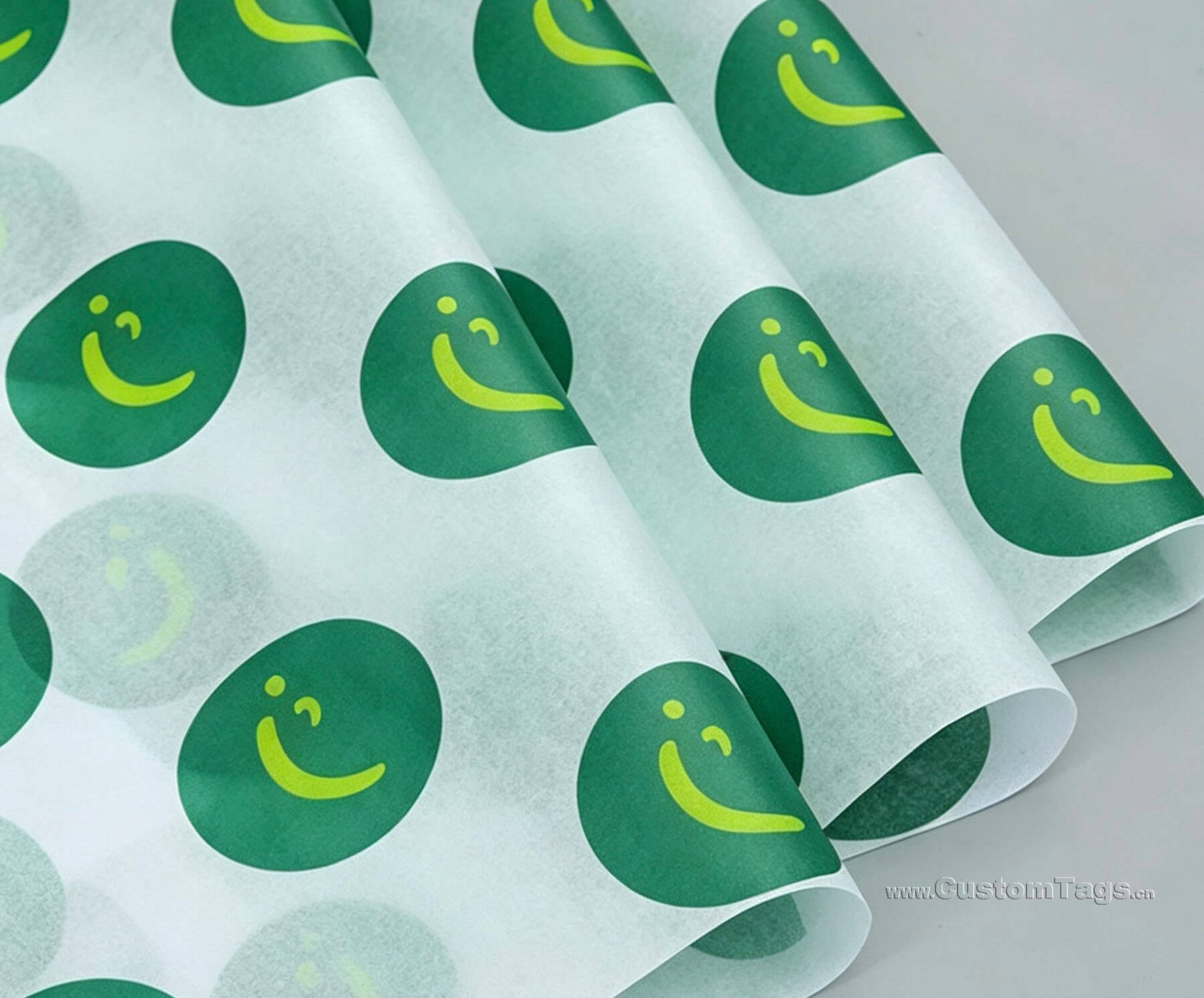 custom multi color printing clothing wrapping paper